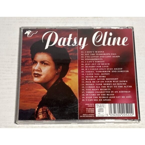 Patsy Cline CD Album Today Tomorrow And Forever 20 Tracks - Picture 2 of 5